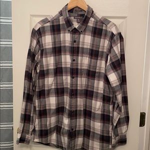 Eddie Bauer flannel classic fit